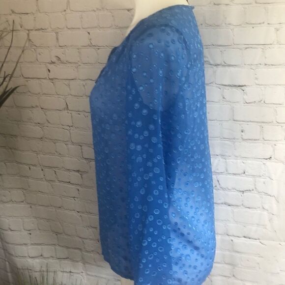 J Crew sheer polka dot blouse - Picture 4 of 5